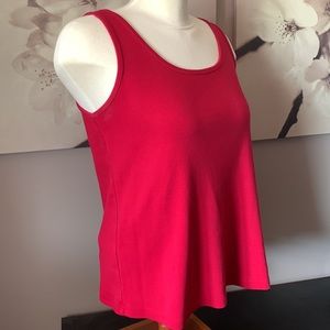 Thyme Maternity red tank top size L